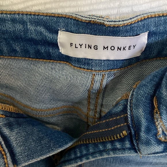 Flying Monkey Blue Ankle & Cropped Jeans - Picture 3 of 7